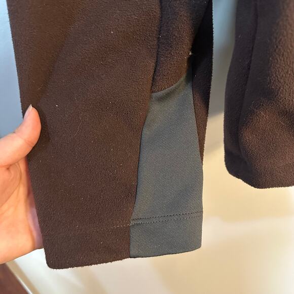 The North Face MEN'S XL Chimborazo Chocolate Brown Fleece Sherpa Lined Jacket - Picture 3 of 12